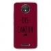 TPU0MOTOCPLUSDISCAMIONBORDEAU - Coque souple pour Motorola Moto C Plus avec impression Motifs Dis Camion bordeau