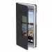 4SM-CHELSEA-P9NOIR - Etui à fenêtre de 4Smarts pour Ascend-P9 fonction stand coloris noir
