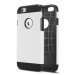 ANTICHOCIP655BLANC - Coque hybride bi-matières anti-choc pour iPhone 6 Plus coloris noir et blanc