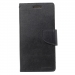 BRAVO-A6PLUS2018NOIR - Etui Galaxy-A6 Plus 2018 Mercury Bravo logements carte fonction stand coloris noir
