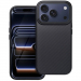 CARBOELITE-IP17PRO - Coque aspect fibres de carbone iPhone 17 Pro fonction MagSafe