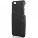 COVCUIRCARTEGALS5NO - Coque noire avec logements cartes pour Samsung Galaxy S5 