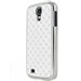 COVDIAMS4-BLANC - Coque rigide aspect diamants blanc Samsung Galaxy S4 i9500