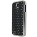 COVDIAMS4-NO - Coque rigide aspect diamants noir Samsung Galaxy S4 i9500