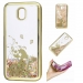 COVJ530-LADYLIQUID - Coque Galaxy j5-2017 avec liquide strass et paillettes Lady