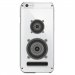 CRYSIP6PLUSENCEINTE - Coque rigide pour Apple iPhone 6 Plus avec impression Motifs enceinte