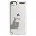 CRYSTOUCH5MAINPOUCE - Coque rigide transparente pour Apple iPod Touch 5 avec impression Motifs pouce levé