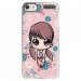 CRYSTOUCH5PETITEFILLE - Coque rigide transparente pour Apple iPod Touch 5 avec impression Motifs petite fille manga