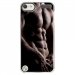 CRYSTOUCH5TORSE - Coque rigide transparente pour Apple iPod Touch 5 avec impression Motifs torse d'un homme musclé