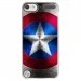 CRYSTOUCH6BOUCLIER - Coque rigide transparente pour Apple iPod Touch 6G avec impression Motifs bouclier étoilé aux coul