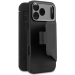 DECODED-2EN1IP17PRO - Etui Decoded Premium détachable 2 en 1 Phone 17 PRO cuir noir (Coque + Rabat portefeuille)