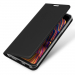 DUX-XCOVER5 - Etui Galaxy Xcover-5 rabat latéral aimant invisible fonction stand noir