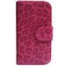 FOLIOLEOIP5ROSE - Etui à rabat latéral coloris rose pour iPhone 5