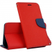 FANCY-Y5PROUGE - Etui Huawi Y5p rabat latéral rouge logements cartes fonction stand