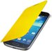 FLIPCOVS4JAUNE - Etui à rabat latéral jaune Samsung Galaxy S4 i9500
