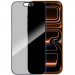 GLASS3D-IP17PMAX - Film protecteur écran intégral 3D en verre anti-espion iPhone 17 Pro-Max contour noir