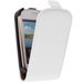 GTSLIMBLANCS6310 - Etui Slim Blanc pour Galaxy Young à rabat vertical fermeture magnétique