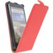 GTSLIMROUGEL9 - Etui Slim à rabat rouge Optimus L9 LG avec Film Protecteur Ecran