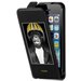 HOUIP5SINGECASQUEJAU - Etui à rabat iPhone 5s motif Monkey Helmet Yellow
