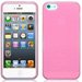 HSOFTYGLOSROSE-IP5 - Housse Softygel rose glossy iPhone 5