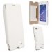 KRUMALMOXPEE3BLANC - Etui blanc Krusell MALMO pour Sony Xperia E3