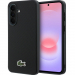 LCHCA57PVCK - Coque officielle LACOSTE Galaxy A57(5G) série Petit Piqué Métal Logo MagSafe noir
