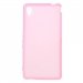MINIGELXPM4ROSE - Coque Souple en gel rose indéchirable pour Sony Xperia M4-Aqua