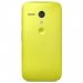 MOTOCOVJAUNEVERTGV2 - Coque jaune de Motorola pour Moto G V2 version 2 coloris Lemon Lime