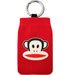 PFSOSM01 - Housse Chaussette Paul Frank rouge avec tete de singe et mousqueton métallique