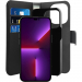 PUROFOLIOMAGIP14PBK - Puro Etui 2 en 1 avec coque magnétique détachable iPhone 14 Pro