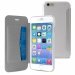 PUROFOLIOWALLETIP6PLUSSILV - IPC655BOOKCCRYSIL Etui Puro Folio argent pour Apple iPhone 6 5.5 pouces