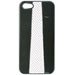 RACINGBLANCIP5 - Coque arrière carbone et cuir blanc Apple iPhone 5