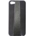 RACINGNOIRIP5 - Coque arrière carbone et cuir Apple iPhone 5s