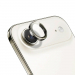 RINGLENS-IP17AIROR - Vitre protection appareil photo iPhone 17 Air verre avec anneau aluminium or