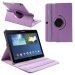 ROTATEP600VIO - Etui aspect cuir violet support rotatif pour Samsung Galaxy Note 10-1 2014