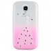 SOFTYLADYS4-ROSE - Coque souple en gel motif Lady pour Samsung Galaxy S4 coloris rose