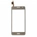 TACT-GRANDPRIMEGOLD - Vitre face avant surface tactile Galaxy Grand Prime SM-G530 coloris gold