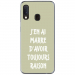 TPU0A20ERAISONVERT - Coque souple pour Samsung Galaxy A20e avec impression Motifs marre d'avoir raison vert