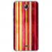 TPU0ALTICES40BANDESVINT2 - Coque souple pour Altice S40 avec impression Motifs bandes effets vintages 2