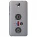 TPU0ALTICES40MP3 - Coque souple pour Altice S40 avec impression Motifs lecteur MP3