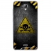 TPU0ALTICES40TOXIQUE - Coque souple pour Altice S40 avec impression Motifs panneau toxique