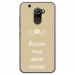 TPU0ALTICES70BOUDERTAUPE - Coque souple pour Altice S70 avec impression Motifs Bouder pour mieux Régner taupe