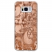 TPU0GALS8ARABESQUEBRONZE - Coque souple pour Samsung Galaxy S8 avec impression Motifs arabesque bronze