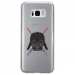 TPU0GALS8DARKVA - Coque souple pour Samsung Galaxy S8 avec impression Motifs Dark et sabres lasers