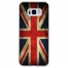 TPU0GALS8DRAPUKVINTAGE - Coque souple pour Samsung Galaxy S8 avec impression Motifs drapeau UK vintage