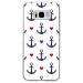 TPU0GALS8MARIN5 - Coque souple pour Samsung Galaxy S8 avec impression Motifs thème marin 5