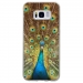 TPU0GALS8PAON - Coque souple pour Samsung Galaxy S8 avec impression Motifs paon qui fait la roue
