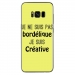 TPU0GALS8PLUSBORDELIQUEJAUNE - Coque souple pour Samsung Galaxy S8 Plus avec impression Motifs Je ne suis pas bordélique jaune