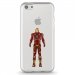 TPU0IPHONE5CIRON - Coque souple pour Apple iPhone 5C avec impression Motifs Iron