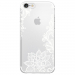 TPU0IPHONE7LACEBLANC - Coque souple pour Apple iPhone 7 avec impression Motifs Lace blanc